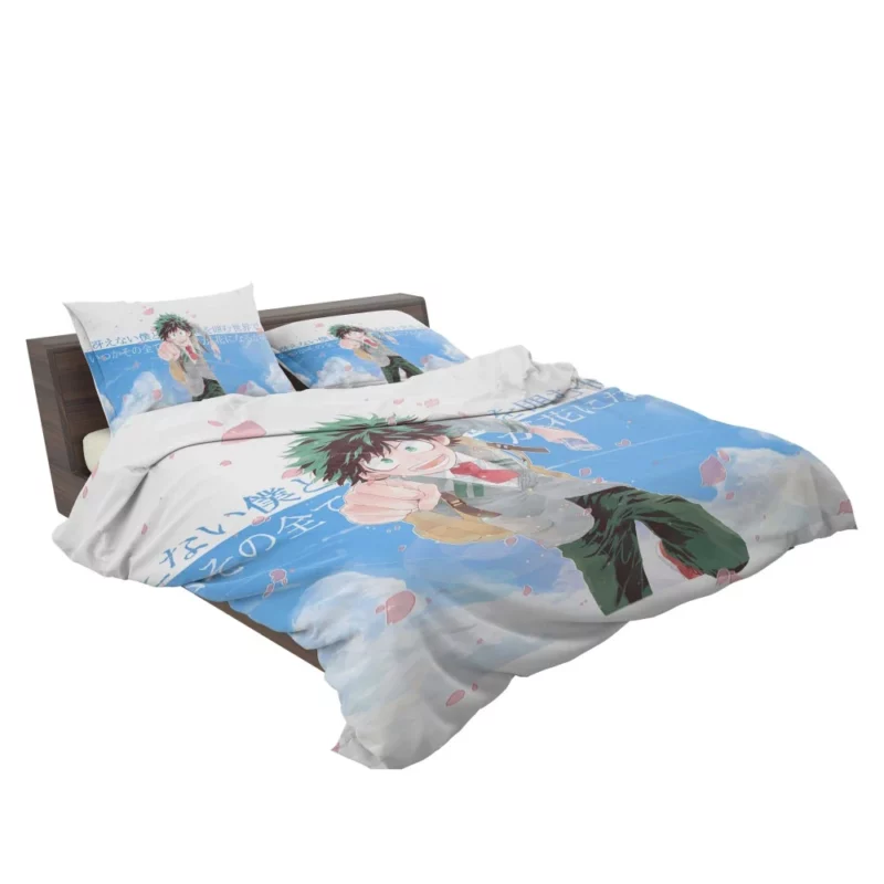 Midoriya Road to Hero Anime Bedding Set 2