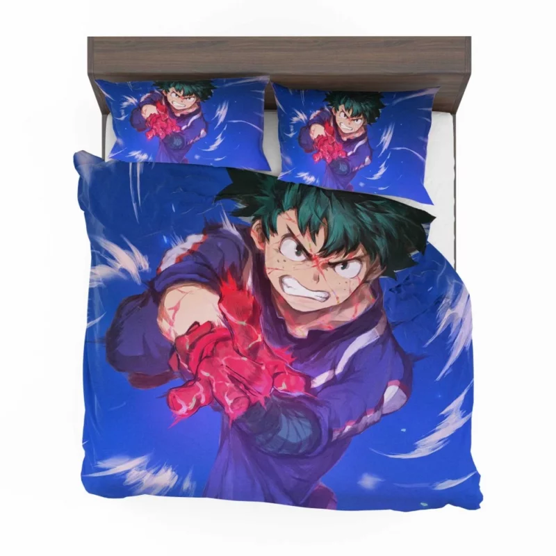 Midoriya Shaping a Hero Anime Bedding Set 1