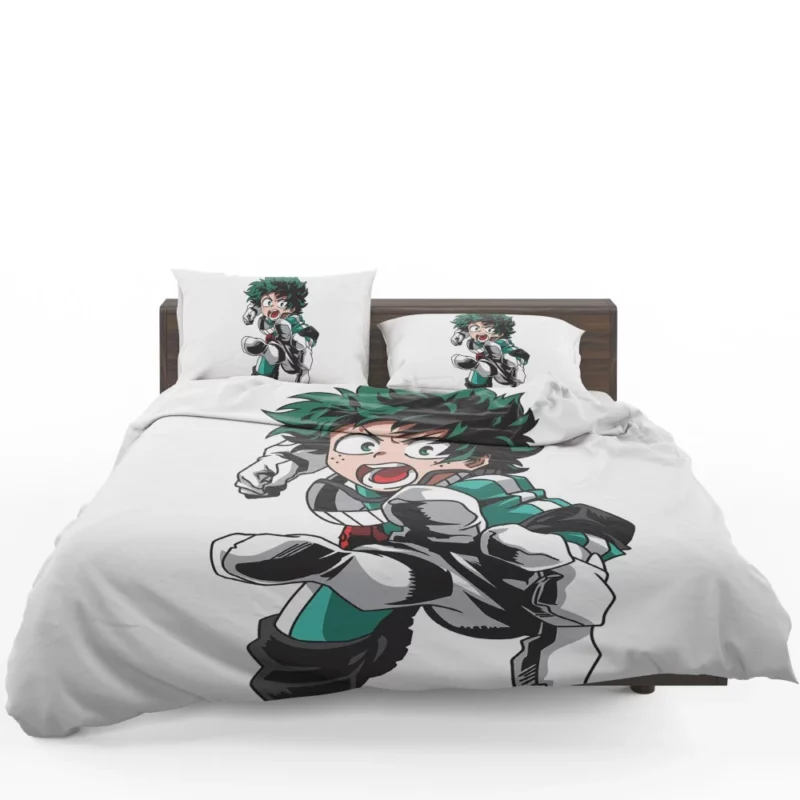 Midoriya Steps to Heroism Anime Bedding Set