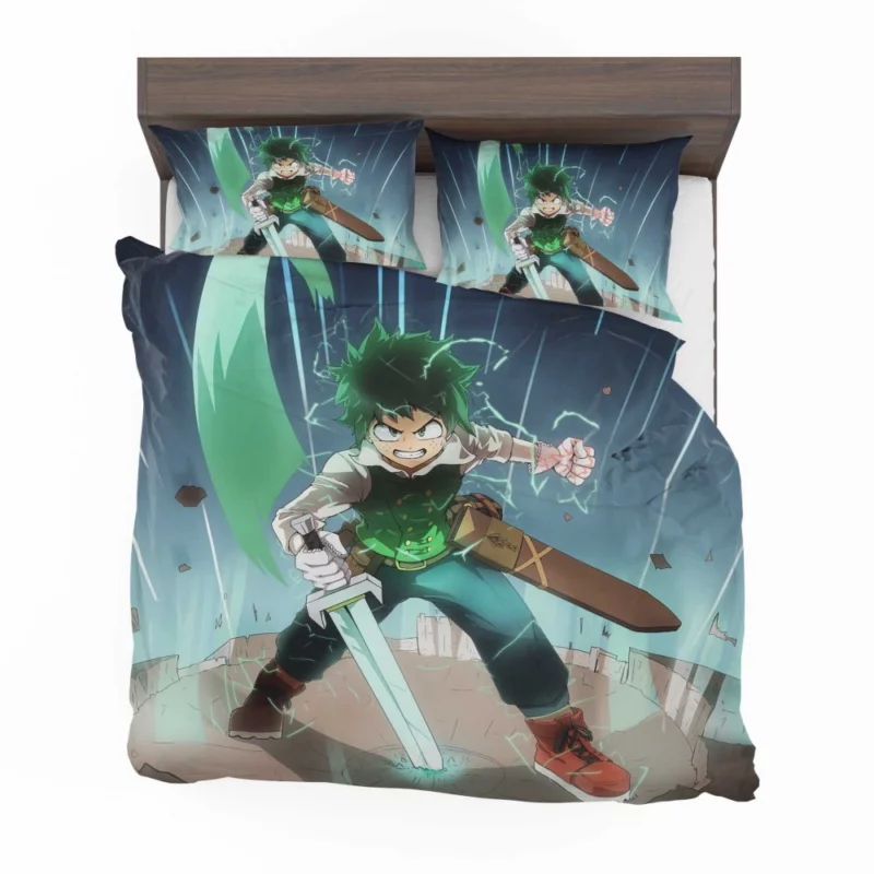 Midoriya Unfolding Hero Tale Anime Bedding Set 1