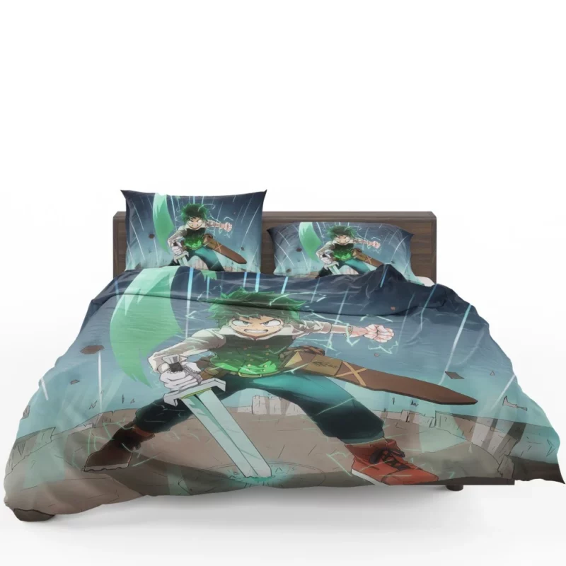 Midoriya Unfolding Hero Tale Anime Bedding Set