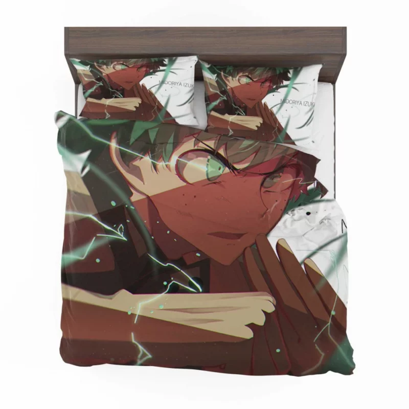 Midoriya Unleash Your Power Anime Bedding Set 1