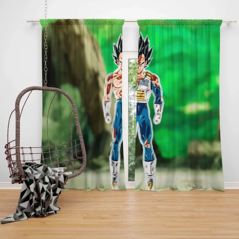 Migatte No Gokui Vegeta Ascendant Power Anime Curtain