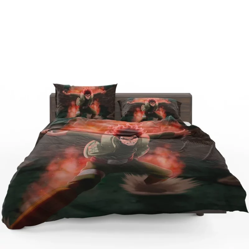 Might Guy Power Unleashed Anime Bedding Set