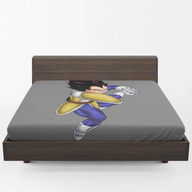 Mighty Prince Vegeta Legacy Anime Fitted Sheet 1