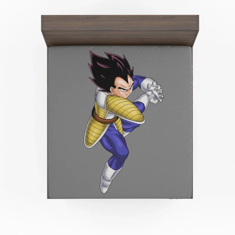 Mighty Prince Vegeta Legacy Anime Fitted Sheet