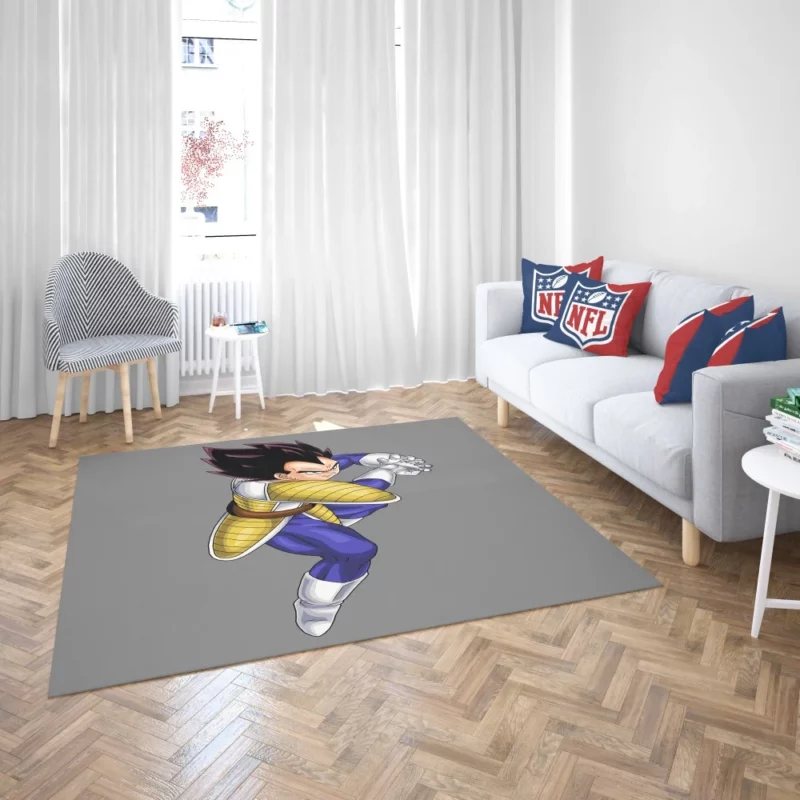 Mighty Prince Vegeta Legacy Anime Rug 2