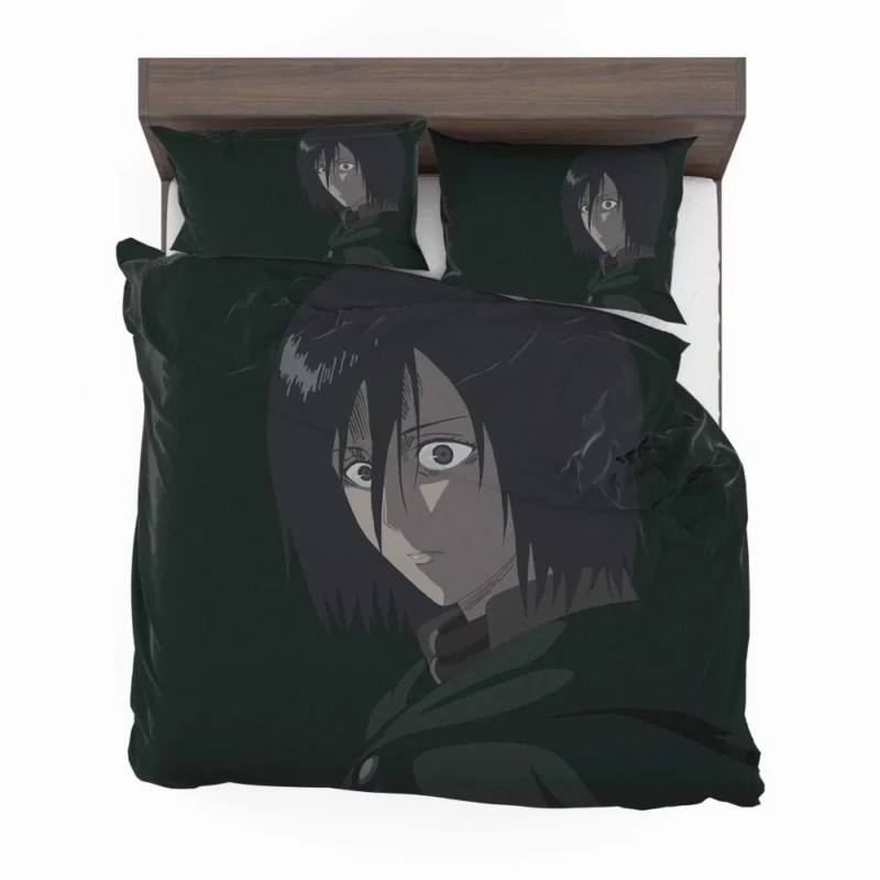 Mikasa Ackerman A Soldier Pride Anime Bedding Set 1