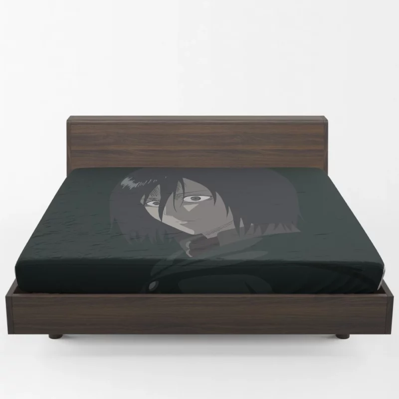 Mikasa Ackerman A Soldier Pride Anime Fitted Sheet 1