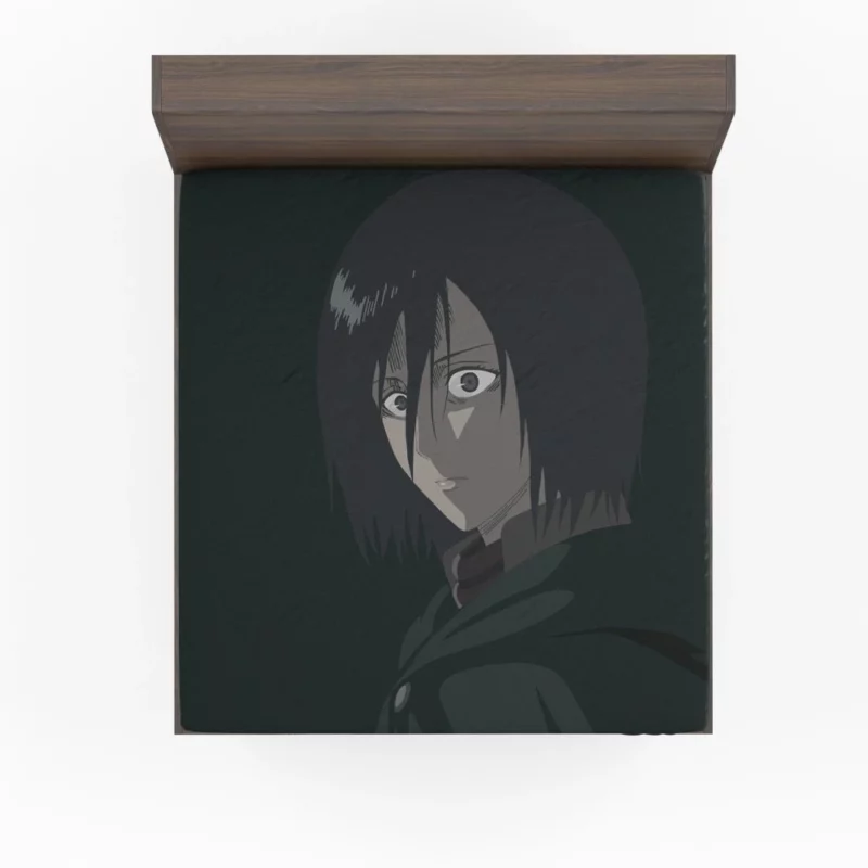 Mikasa Ackerman A Soldier Pride Anime Fitted Sheet