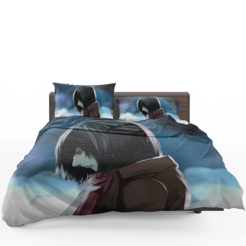 Mikasa Ackerman Anime Attack On Titan Bedding Set