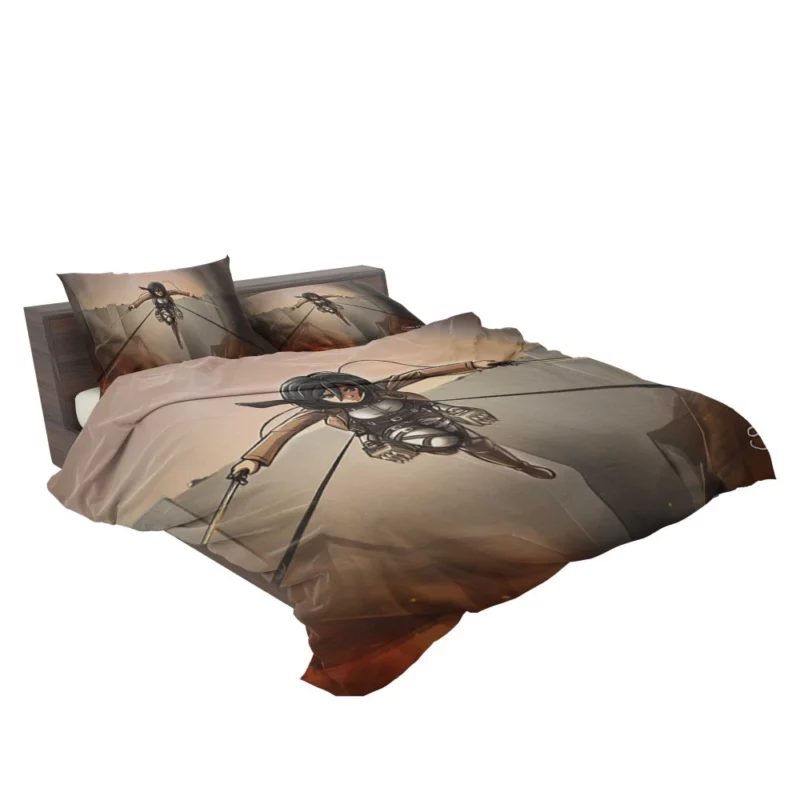 Mikasa Ackerman Anime Series Bedding Set 2