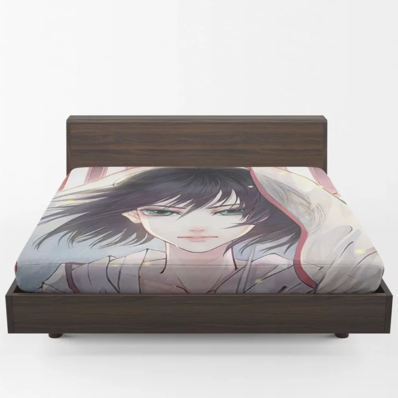 Mikasa Ackerman Blade of Freedom Anime Fitted Sheet 1