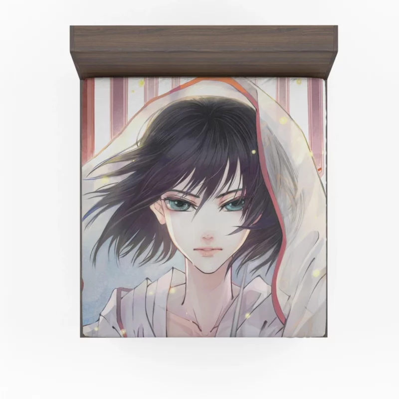 Mikasa Ackerman Blade of Freedom Anime Fitted Sheet