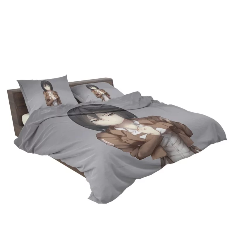 Mikasa Ackerman Deadly Precision Anime Bedding Set 2