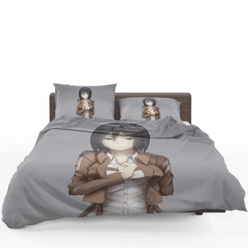 Mikasa Ackerman Deadly Precision Anime Bedding Set