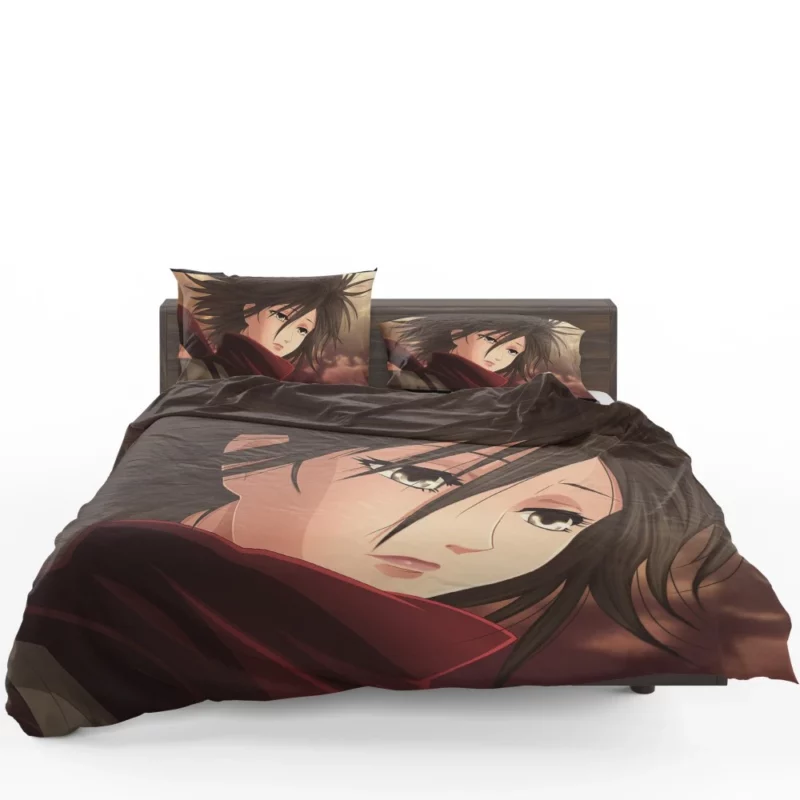 Mikasa Ackerman Fierce Protector Anime Bedding Set