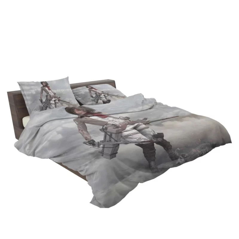 Mikasa Ackerman Heart of Valor Anime Bedding Set 2