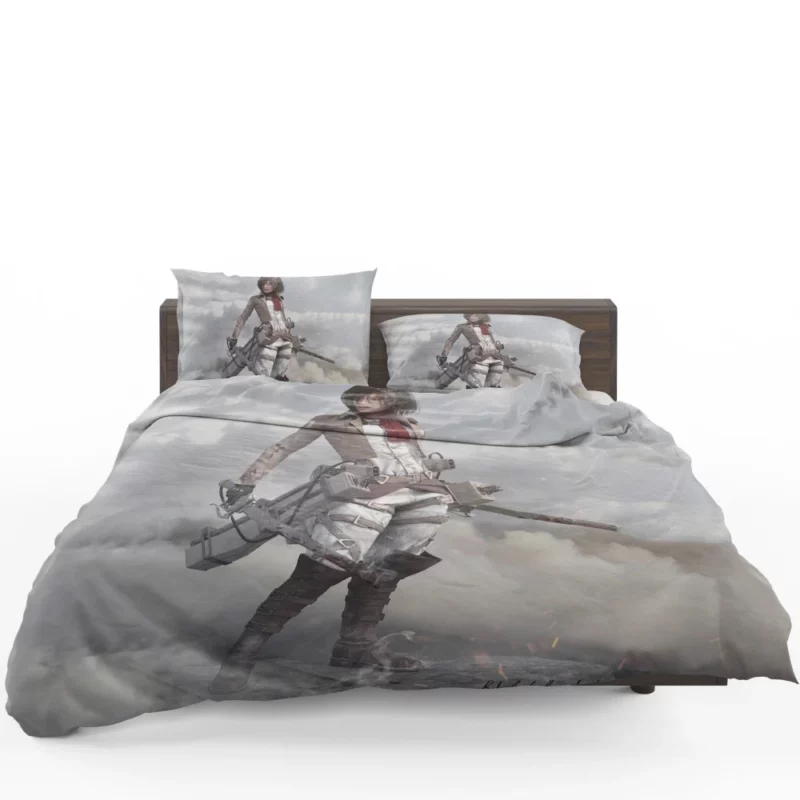 Mikasa Ackerman Heart of Valor Anime Bedding Set