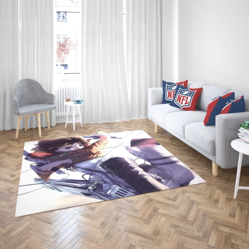 Mikasa Ackerman Rising Power Anime Rug 2