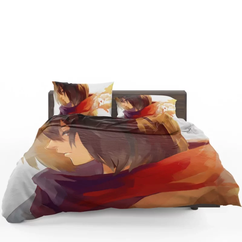 Mikasa Ackerman Scarf of Power Anime Bedding Set