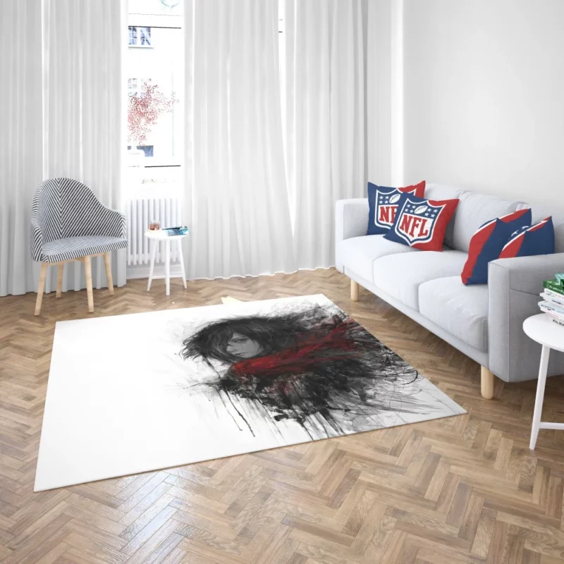 Mikasa Ackerman Shingeki Power Anime Rug 2