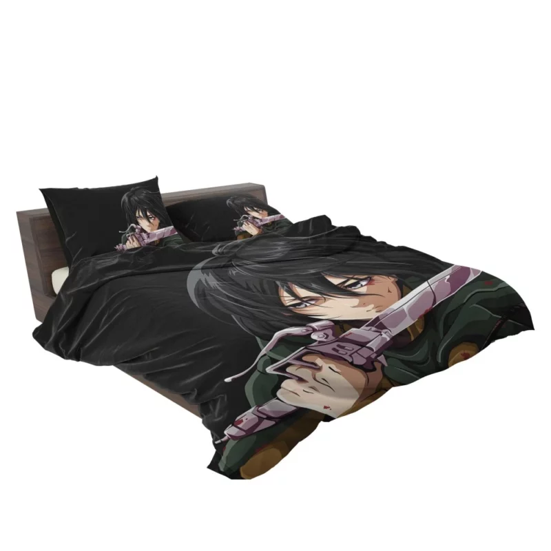 Mikasa Ackerman Shingeki Warrior Anime Bedding Set 2