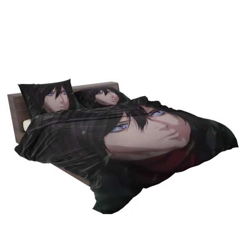 Mikasa Ackerman Steadfast Soldier Anime Bedding Set 2