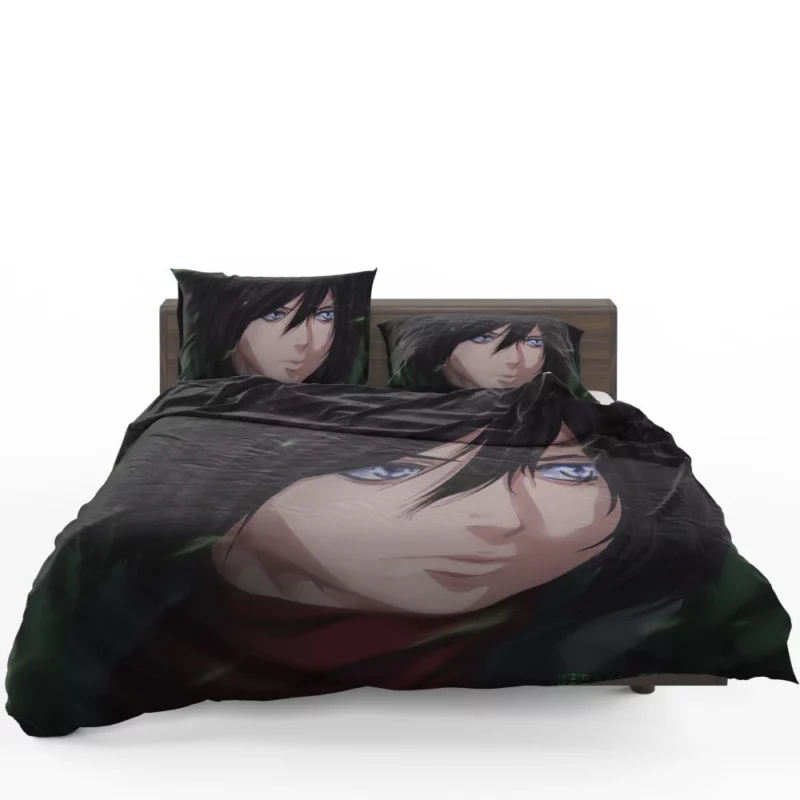 Mikasa Ackerman Steadfast Soldier Anime Bedding Set