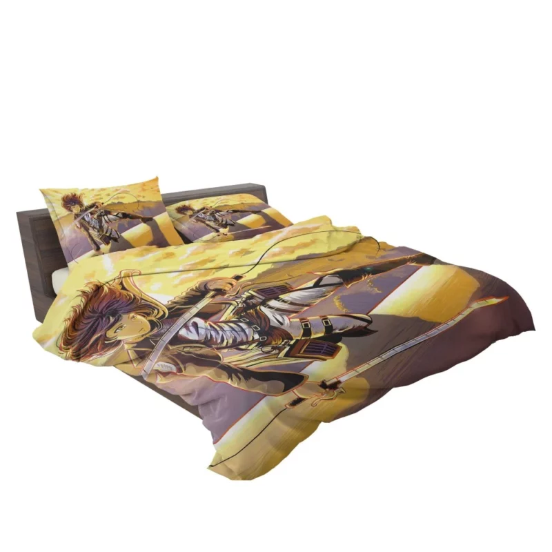 Mikasa Ackerman Sword of Justice Anime Bedding Set 2