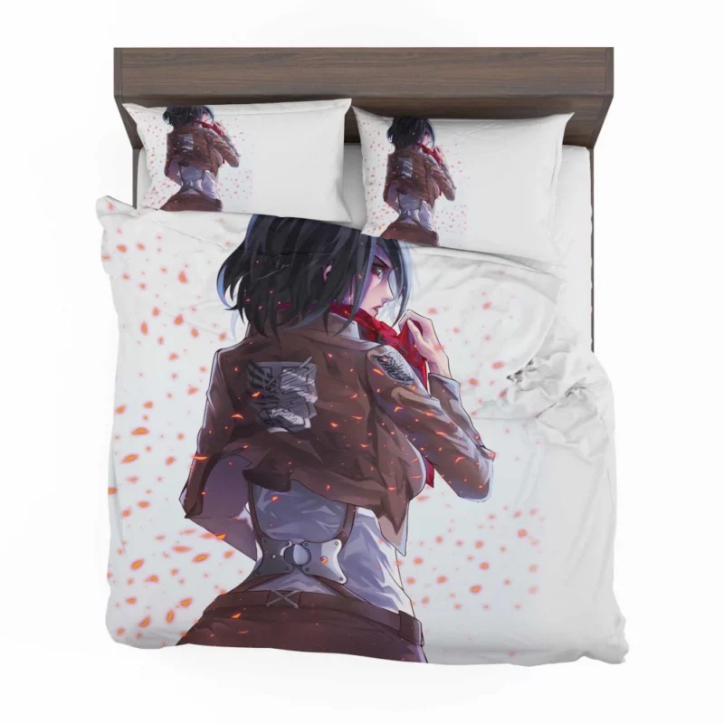 Mikasa Ackerman Teen Anime Bedding Set 1