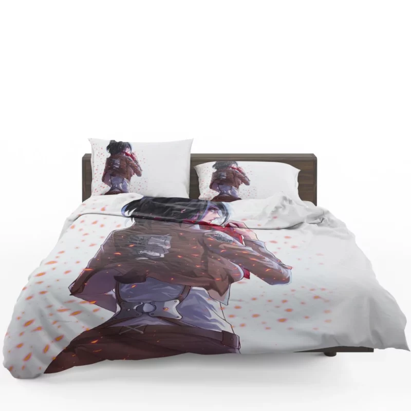 Mikasa Ackerman Teen Anime Bedding Set