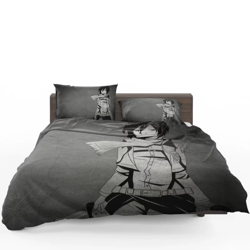 Mikasa Ackerman Titan Guardian Anime Bedding Set