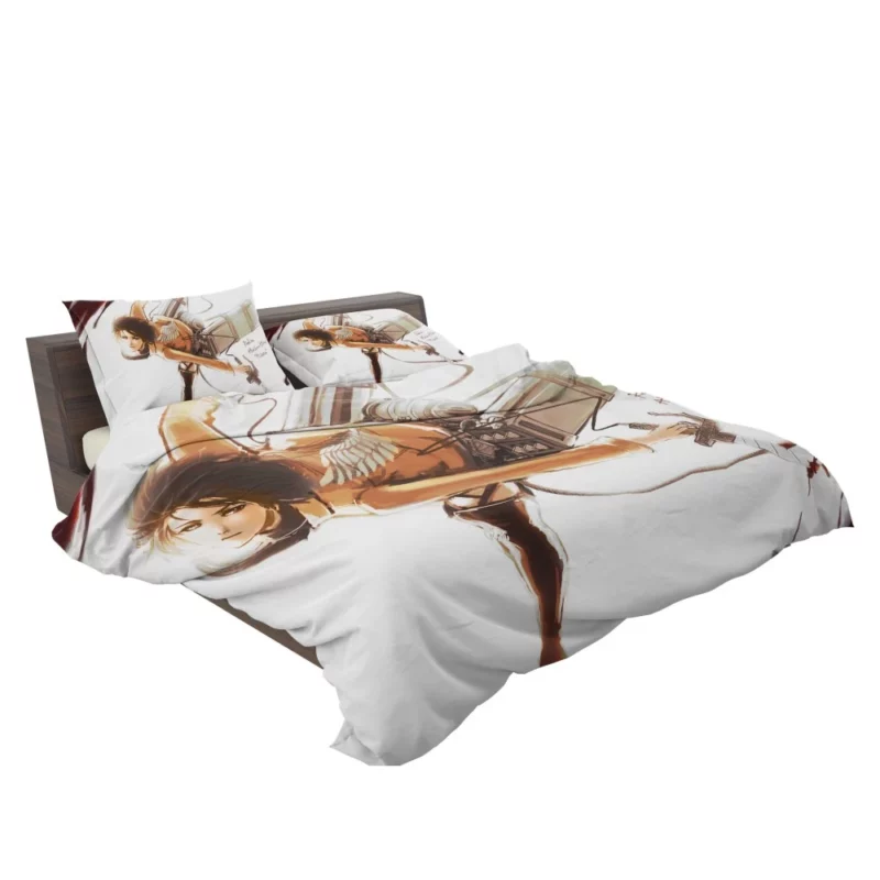 Mikasa Ackerman Titan Slayer Anime Bedding Set 2