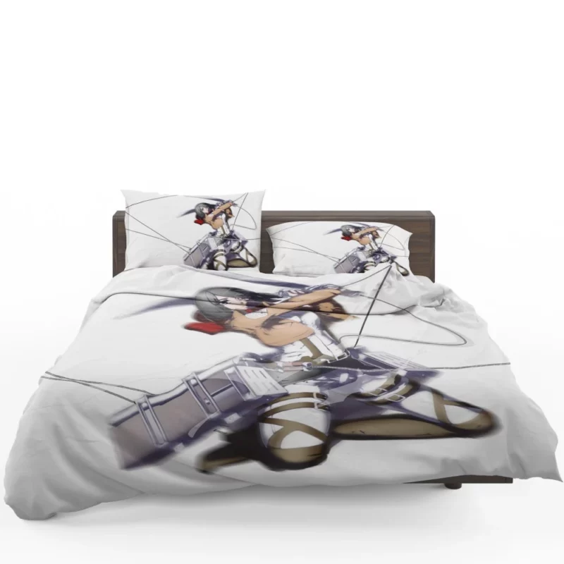 Mikasa Ackerman Titan Struggle Anime Bedding Set