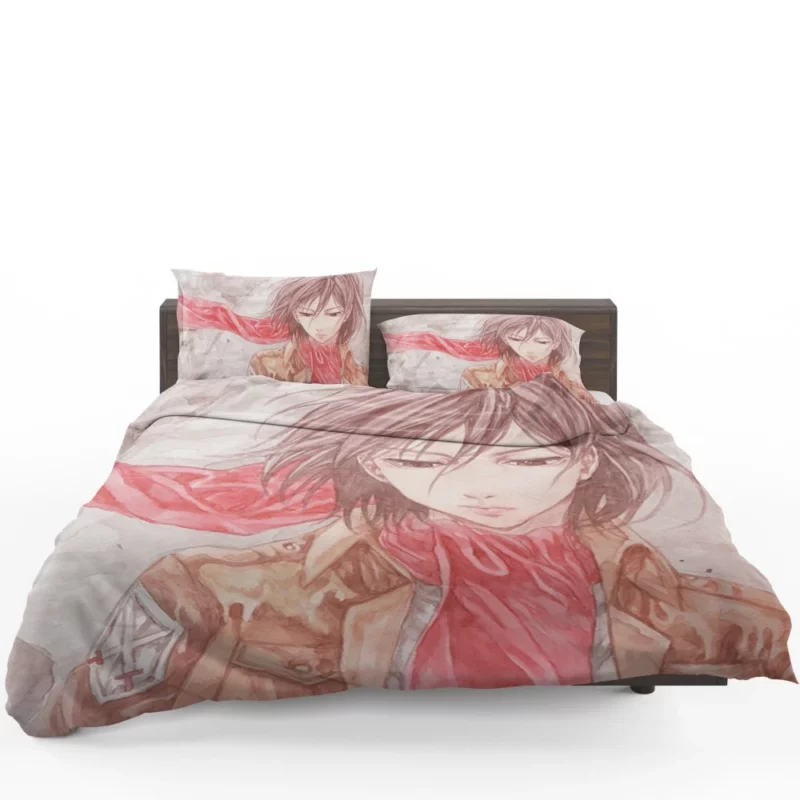 Mikasa Ackerman Ultimate Battle Anime Bedding Set