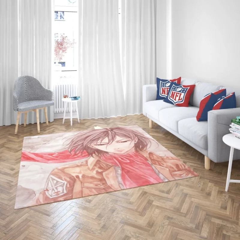 Mikasa Ackerman Ultimate Battle Anime Rug 2