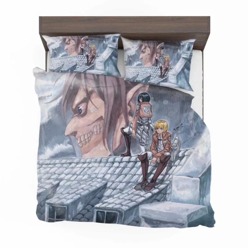 Mikasa Ackerman Unbreakable Bonds Anime Bedding Set 1