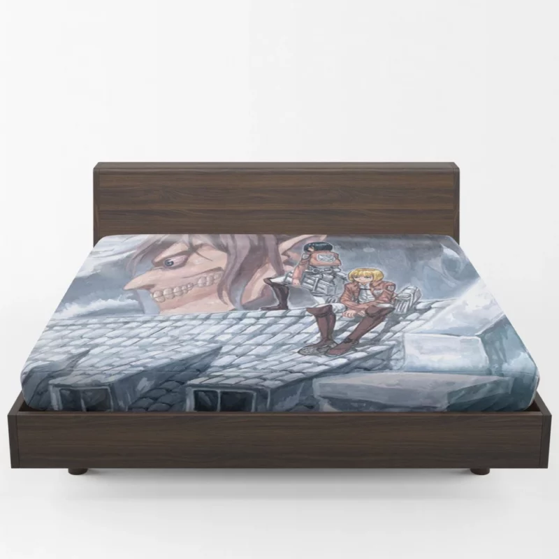 Mikasa Ackerman Unbreakable Bonds Anime Fitted Sheet 1