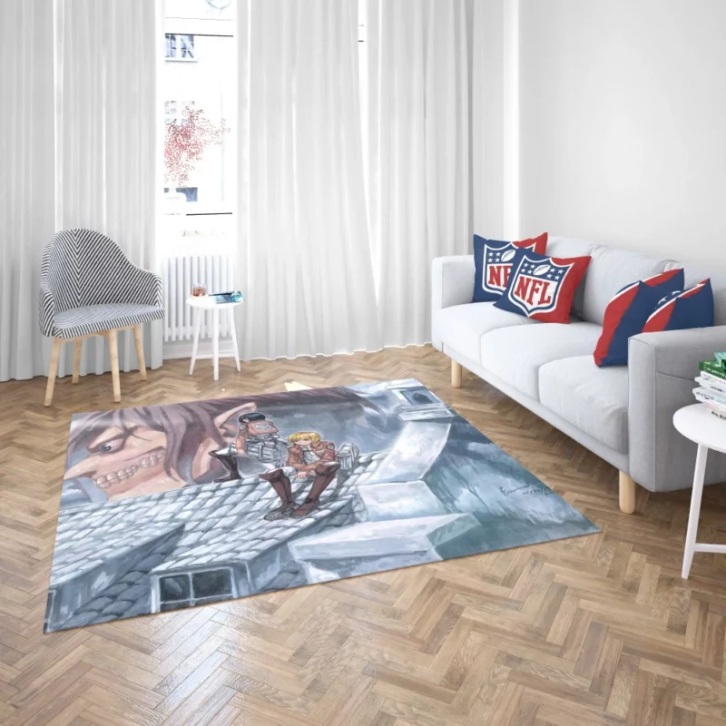 Mikasa Ackerman Unbreakable Bonds Anime Rug 2