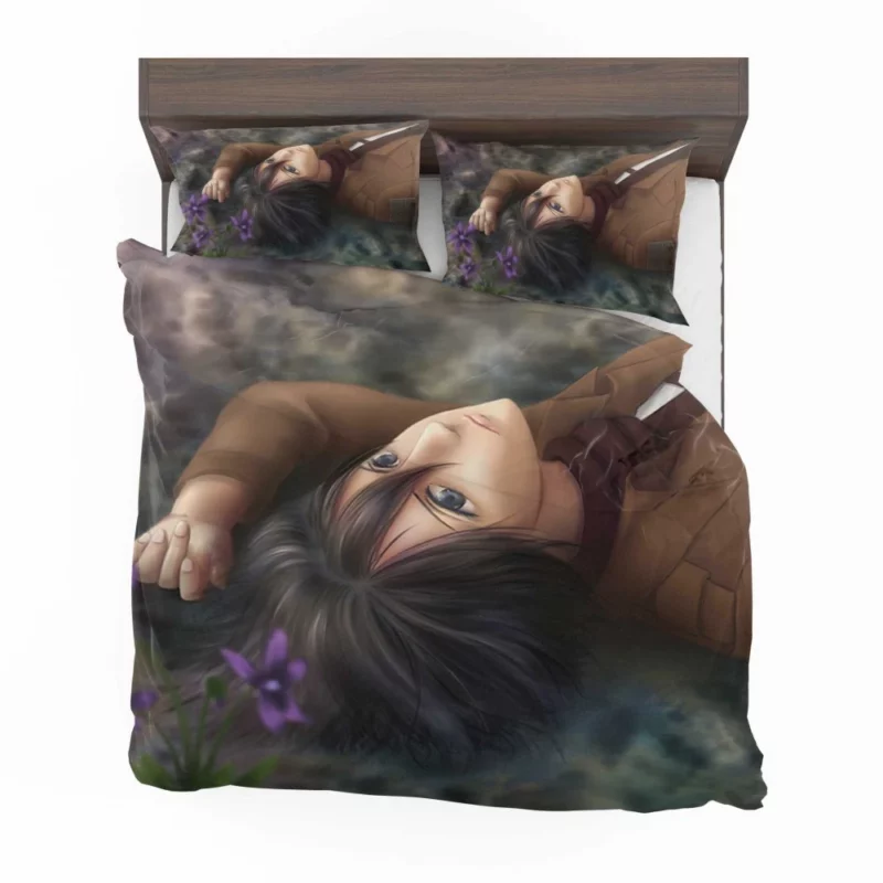 Mikasa Ackerman Unbreakable Japan Anime Bedding Set 1