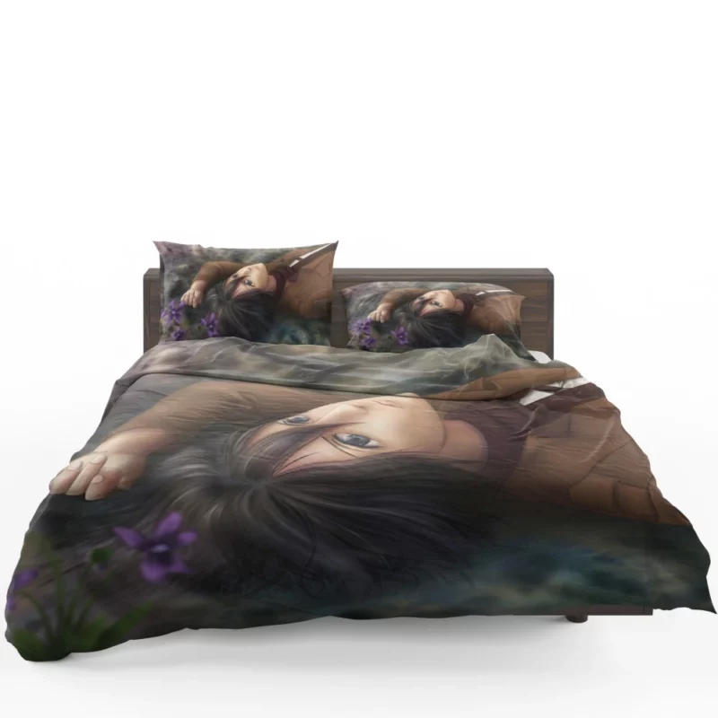 Mikasa Ackerman Unbreakable Japan Anime Bedding Set