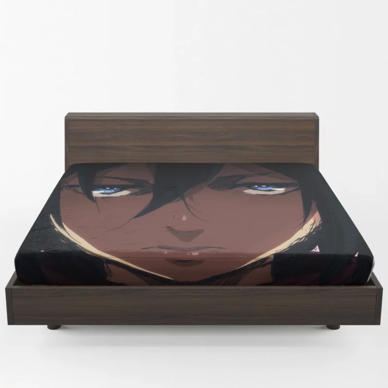 Mikasa Ackerman Unbreakable Will Anime Fitted Sheet 1