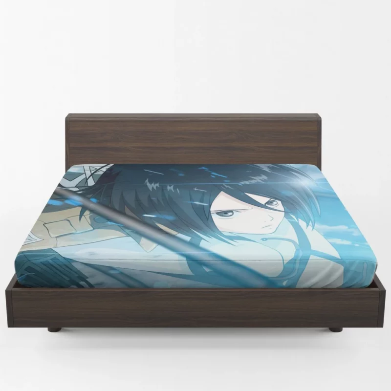 Mikasa Ackerman Unstoppable Force Anime Fitted Sheet 1