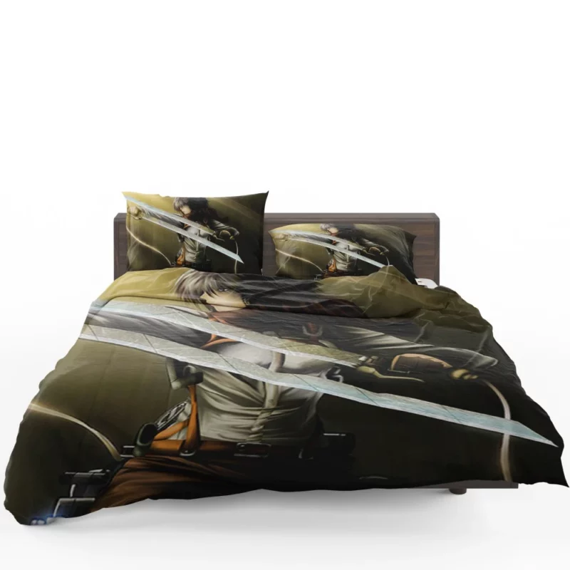 Mikasa Ackerman Unwavering Spirit Anime Bedding Set