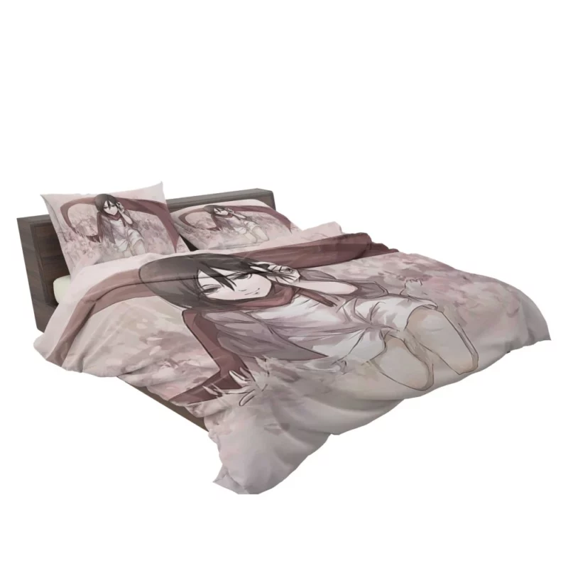 Mikasa Ackerman Unyielding Spirit Anime Bedding Set 2