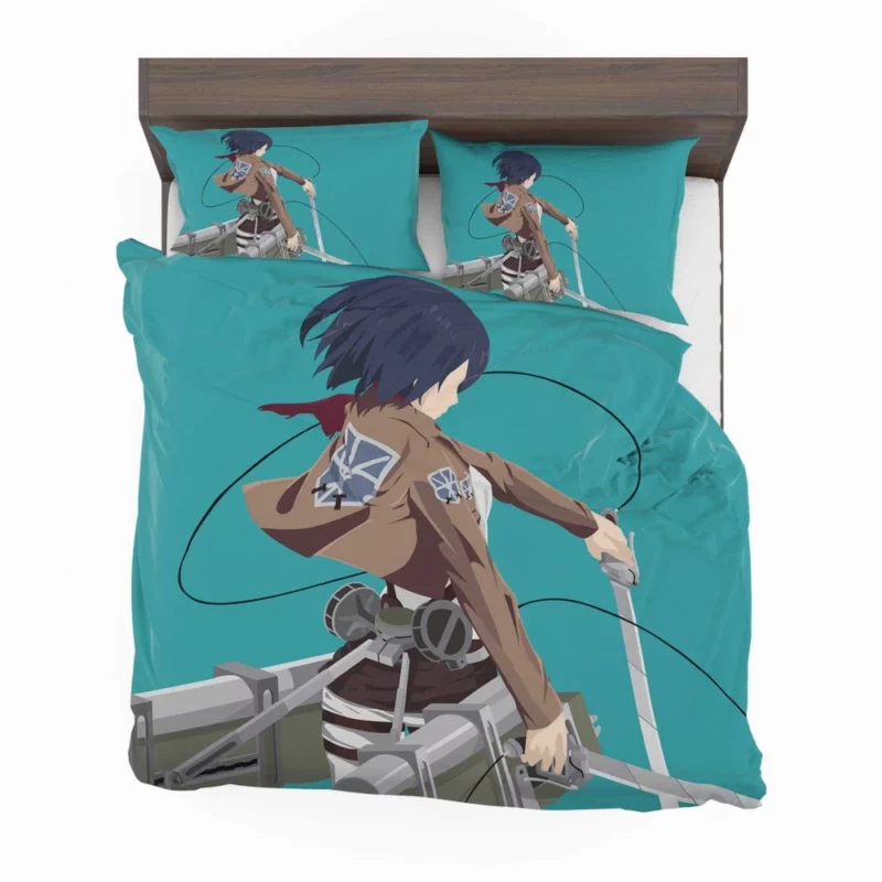 Mikasa Blade of Freedom Anime Bedding Set 1