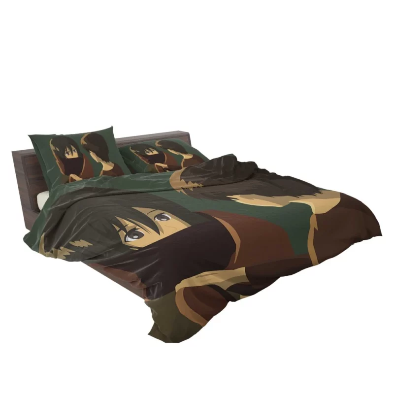 Mikasa and Eren Unbreakable Bonds Anime Bedding Set 2