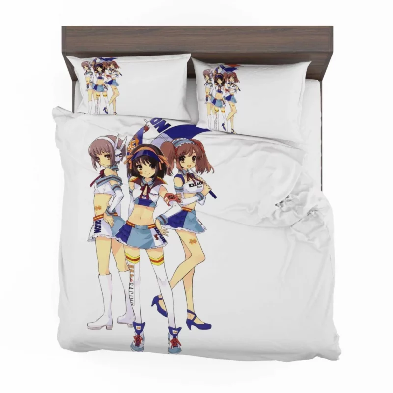 Mikuru Asahina and Yuki Nagato Haruhi Companions Anime Bedding Set 1