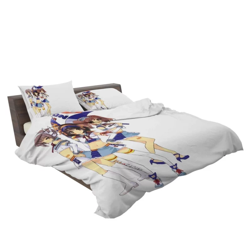 Mikuru Asahina and Yuki Nagato Haruhi Companions Anime Bedding Set 2